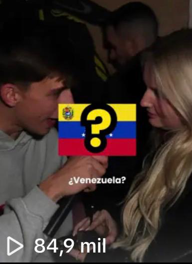 Vídeo de quiz callejero con 84,9 mil visualizaciones